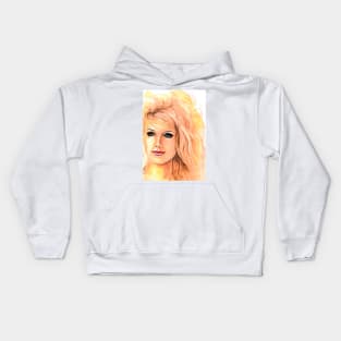 Blonde Goddess Kids Hoodie